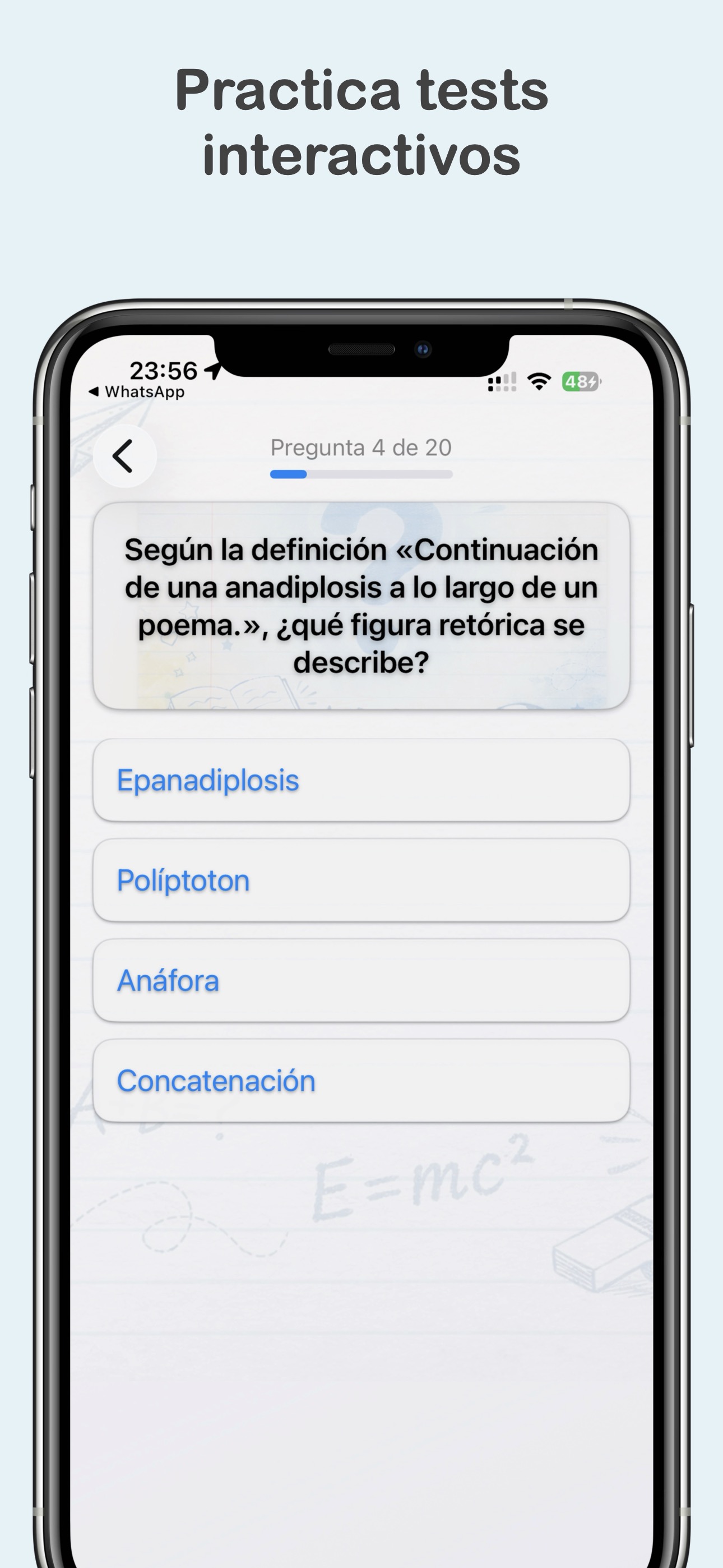 Pantalla principal